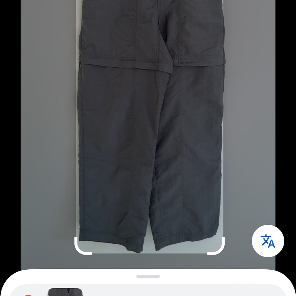 2/$15 Alpine Design Women Gray Pants Medium Convertible Short Hiking Pants  Y2K - Picture 15 of 15